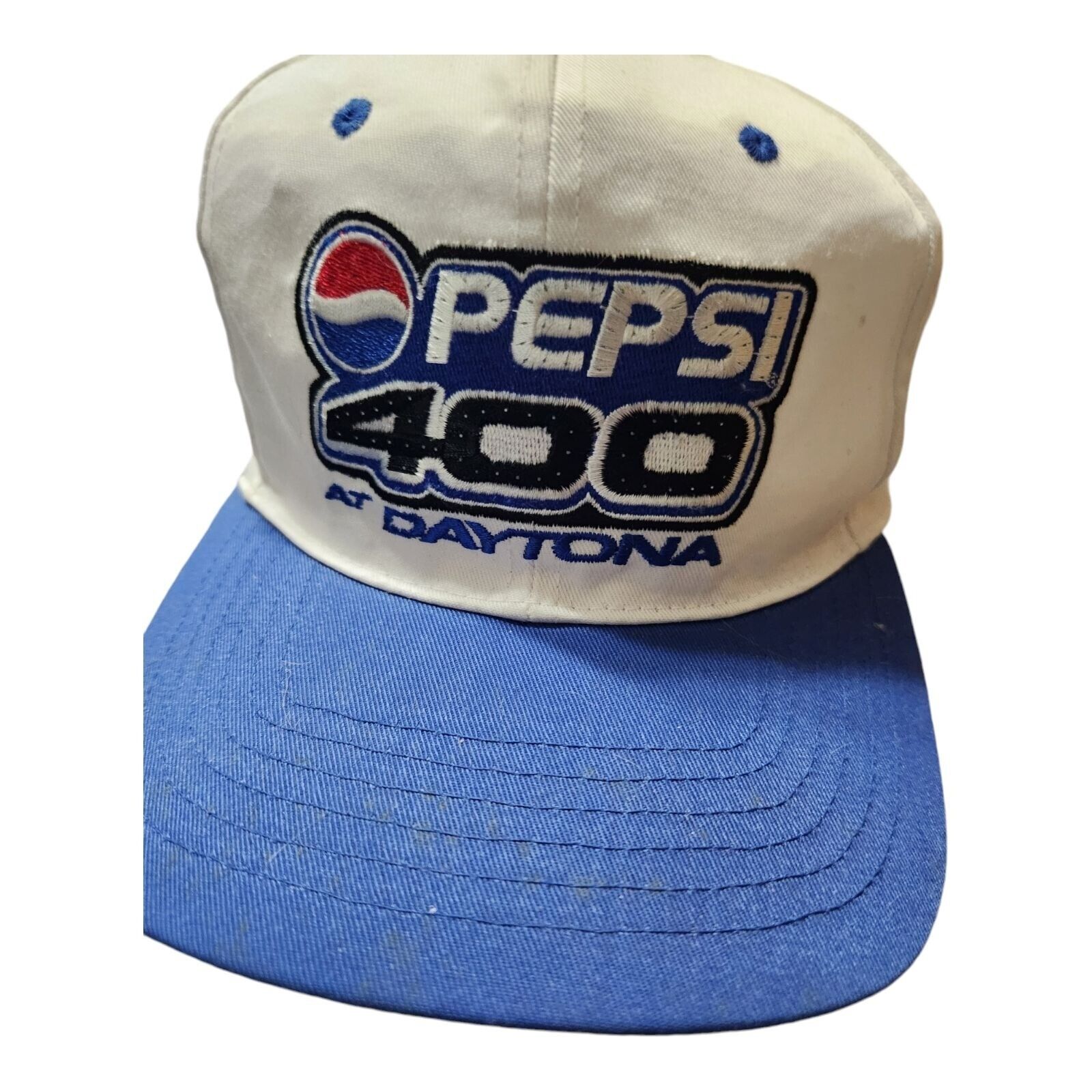 Vintage Pepsi 400 Daytona Nascar Hat Snapback Cap Inaugural Nightrace Vintage Pepsi 400 Daytona Nascar Hat Snapback Cap Inaugural Nightrace